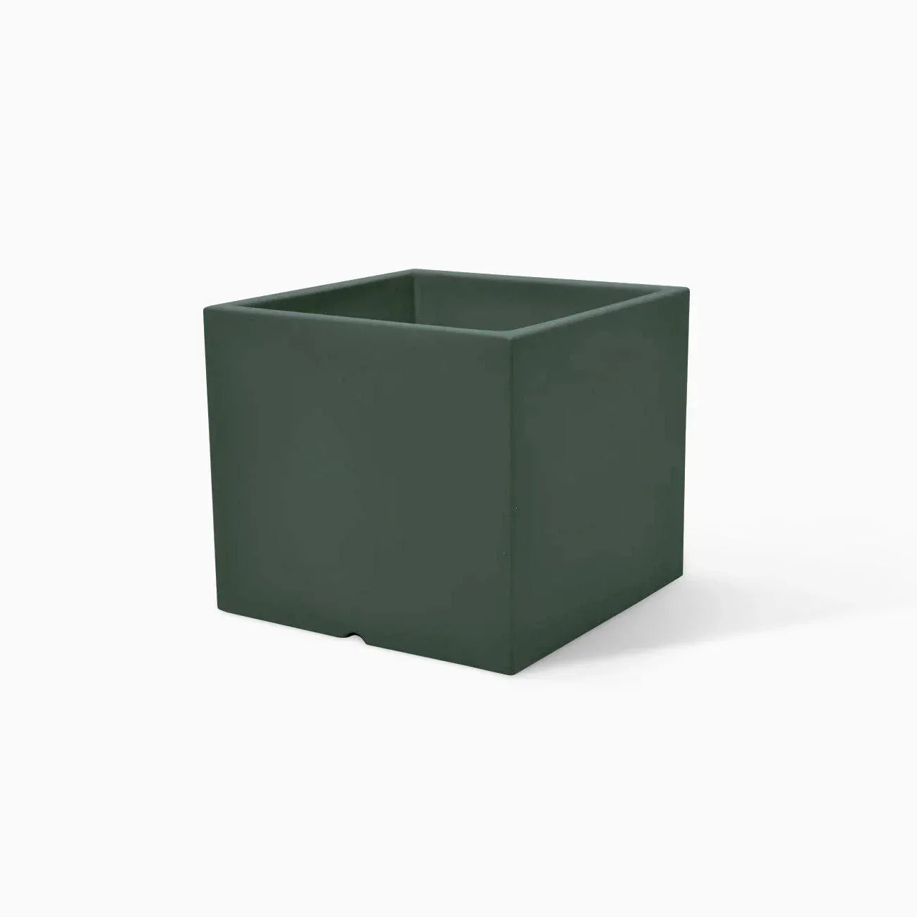 Serralunga Cubotti Deep Pflanztopf Weiß 50x50x45