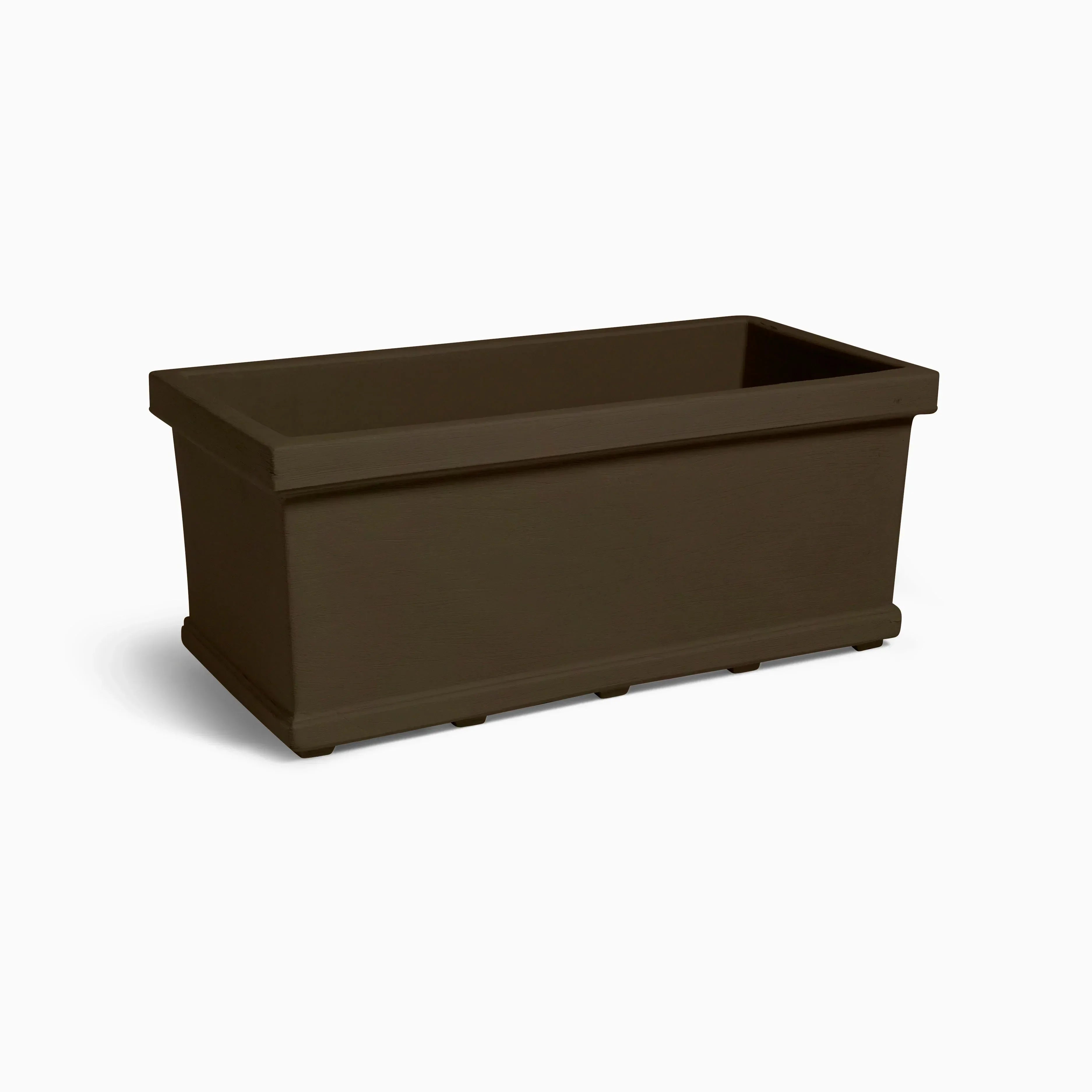 Serralunga Neoclassic Pflanztopf Weiß 80x35x35 rechteckig