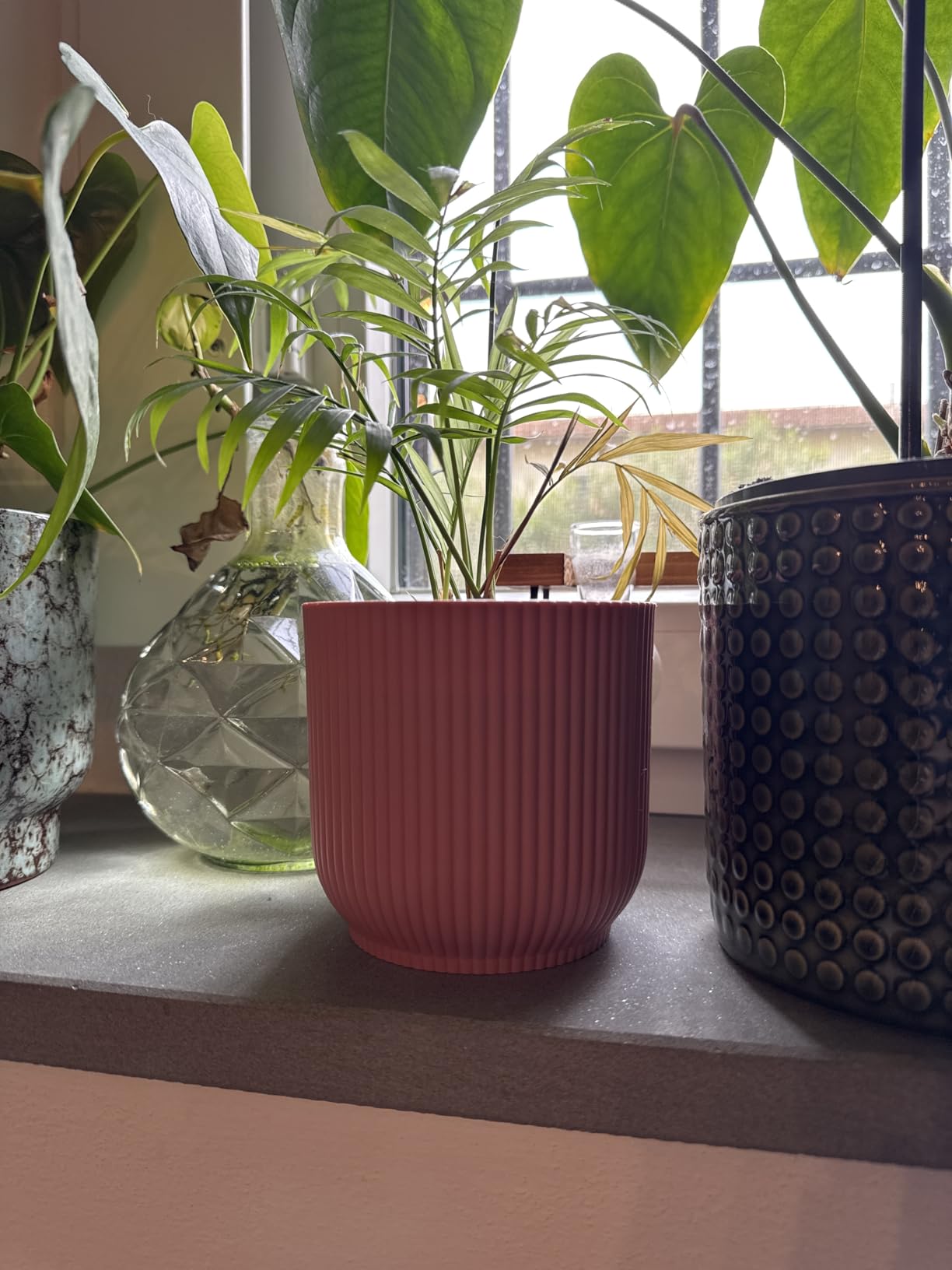 elho Vibes Blumentopf Mini 7cm buttergelb rund für innen
