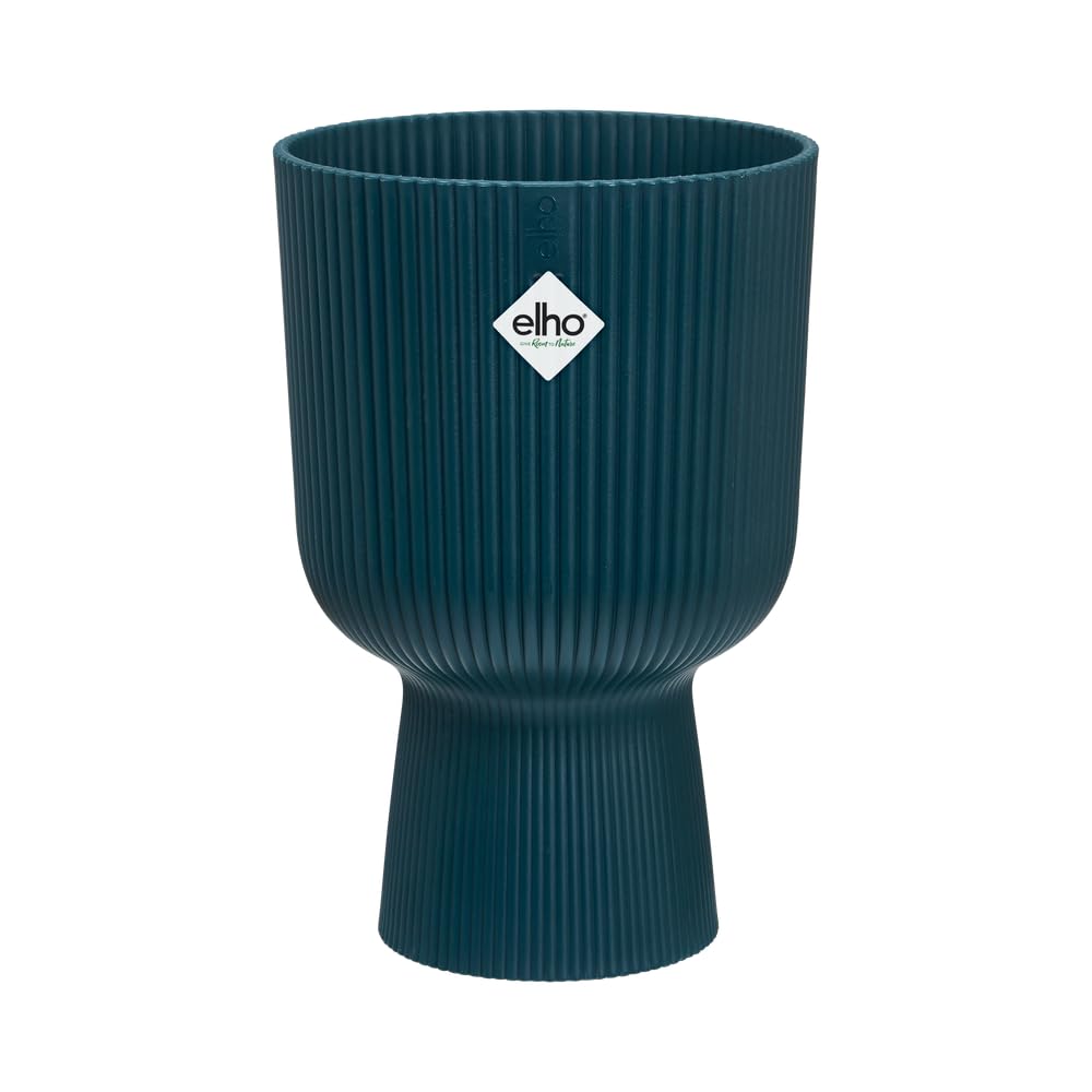 elho Vibes Fold Coupe Blumentopf Tiefes Blau 14 cm