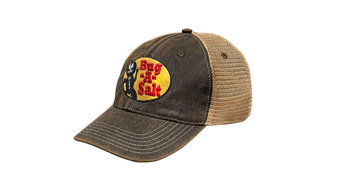 Bug-A-Salt Gear Up Trucker Cap Schwarz Mesh Snapback
