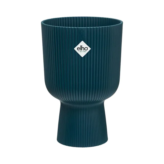 elho Vibes Fold Coupe Blumentopf Tiefes Blau 14 cm