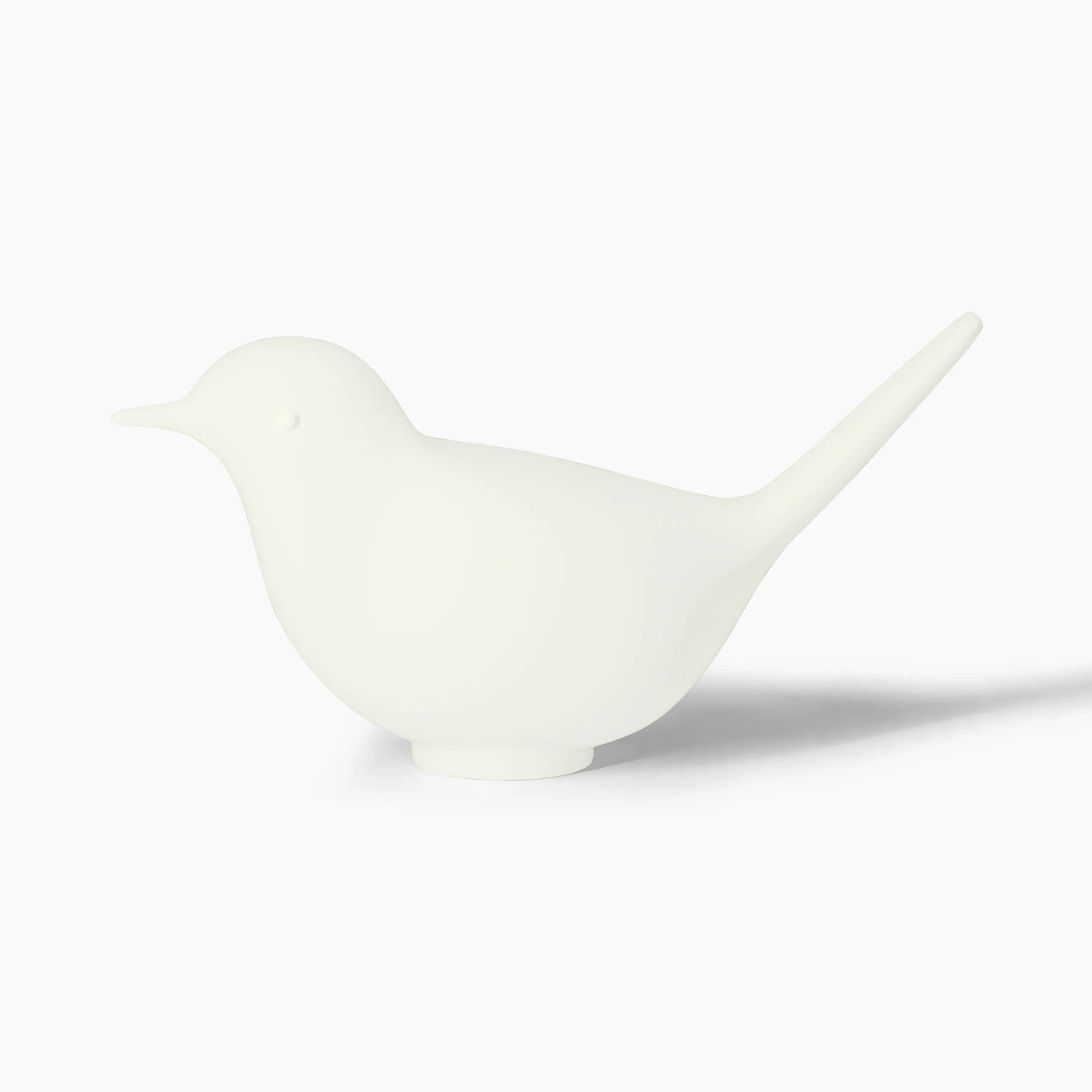 Serralunga Pulcino Dekofigur Weiß Vogel für Garten