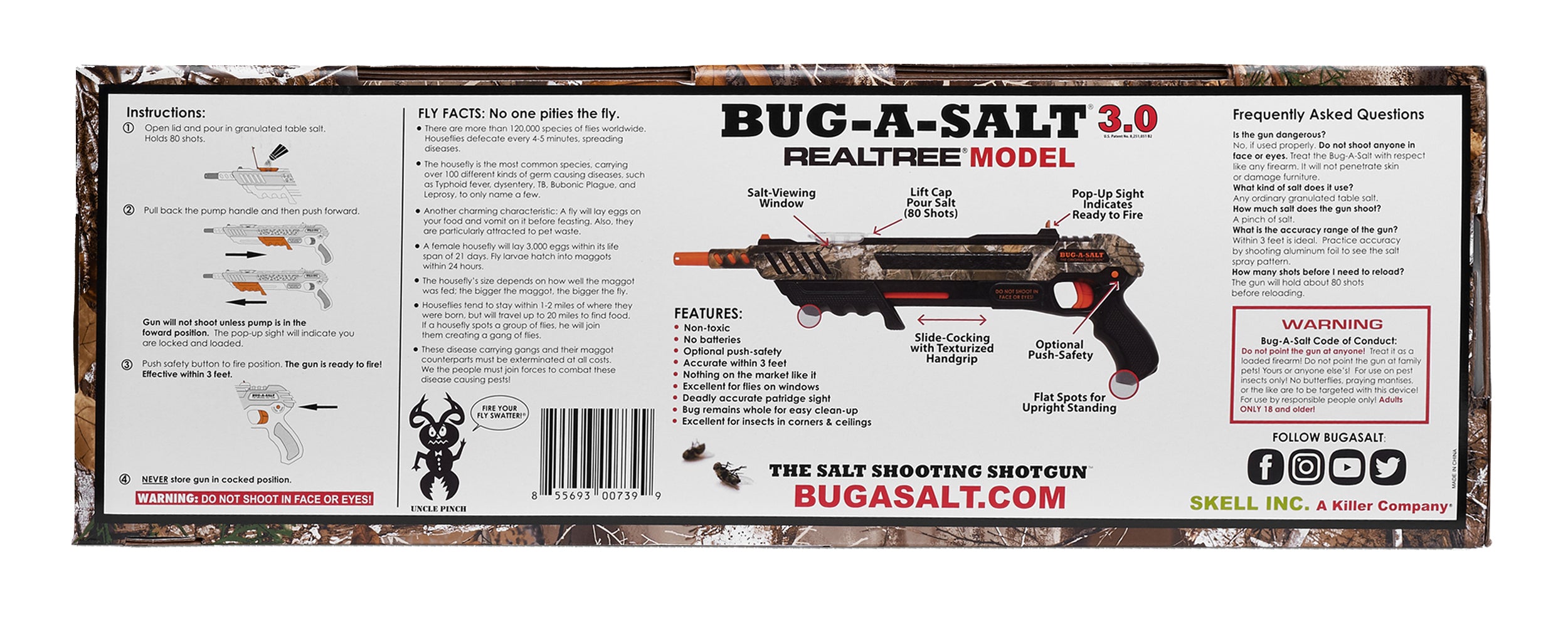 Bug-A-Salt 3.0 Realtree Camo Salzgewehr Limited Edition