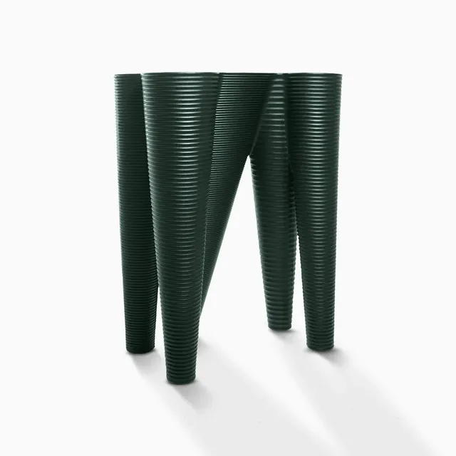 Serralunga The Vases Pflanztopf Anthrazit Ron Arad