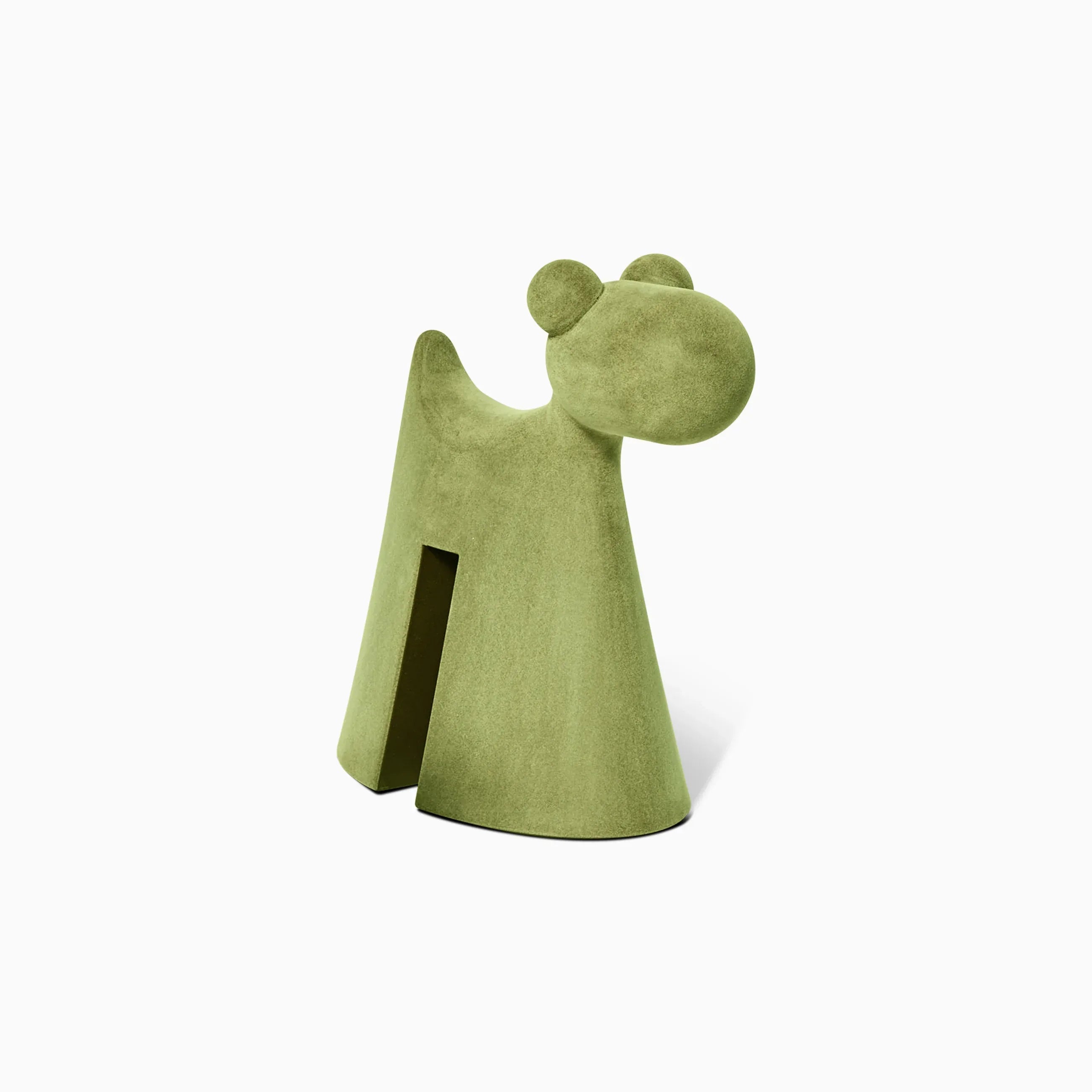 Serralunga Doggy Hocker Moleskin Anthrazit Deko