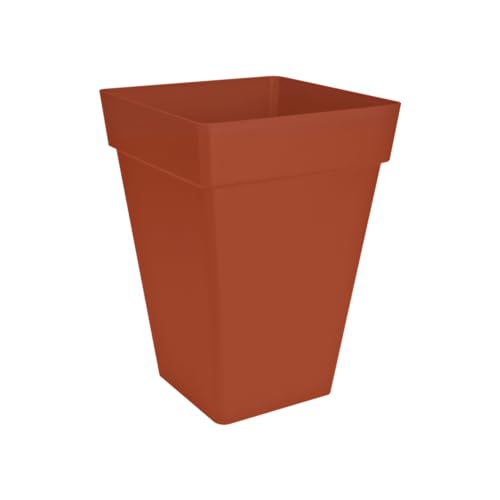 elho Loft Urban Eckig Hoch 30 Blumentopf Brique 29,5 cm