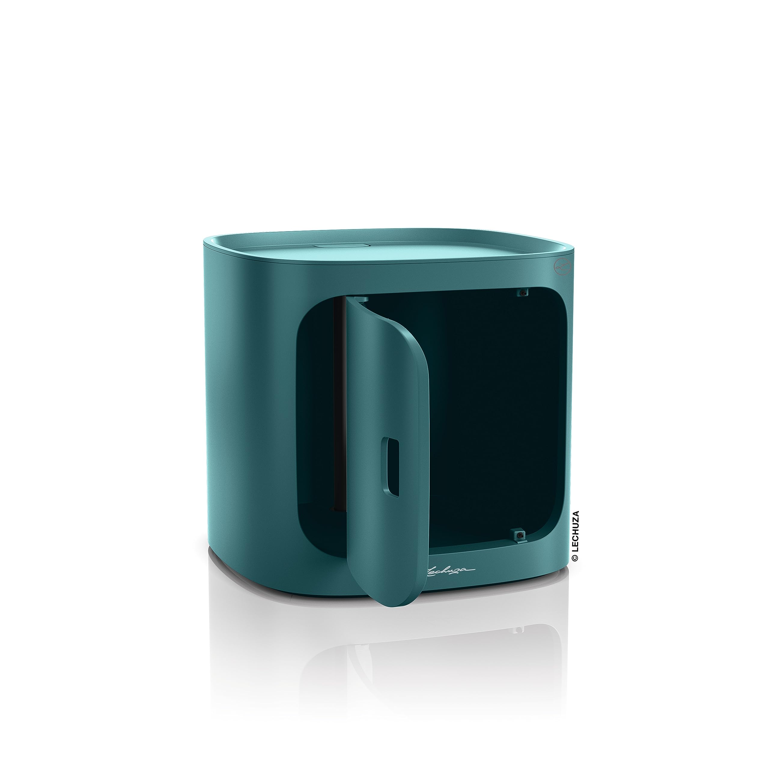 Lechuza Pila Storage Aufbewahrungsbox Petrolblau 35x35cm
