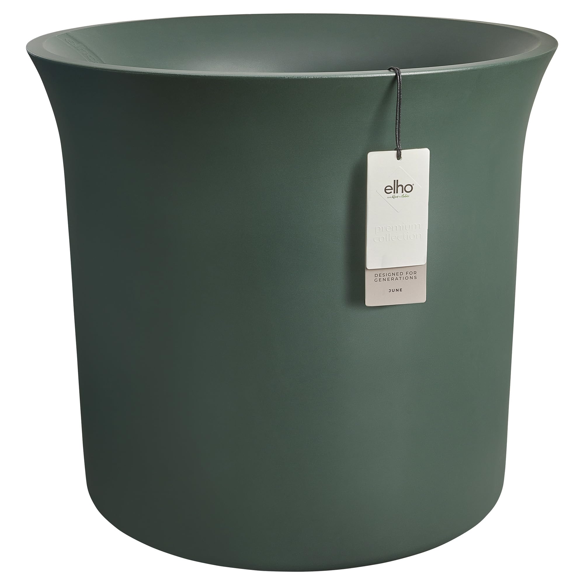 elho June Tulip 58 Blumentopf Emerald Grün recycelt