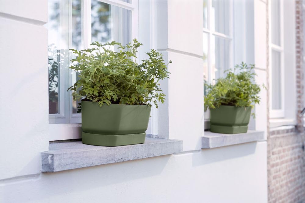 elho Greenville Pflanzgefäß Lang 50 Leaf Green 50cm