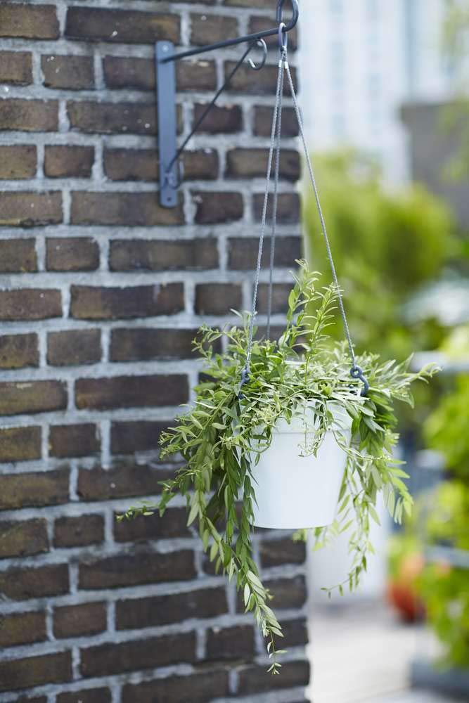 elho Loft Urban Hängeampel Weiß 20 mit Seil