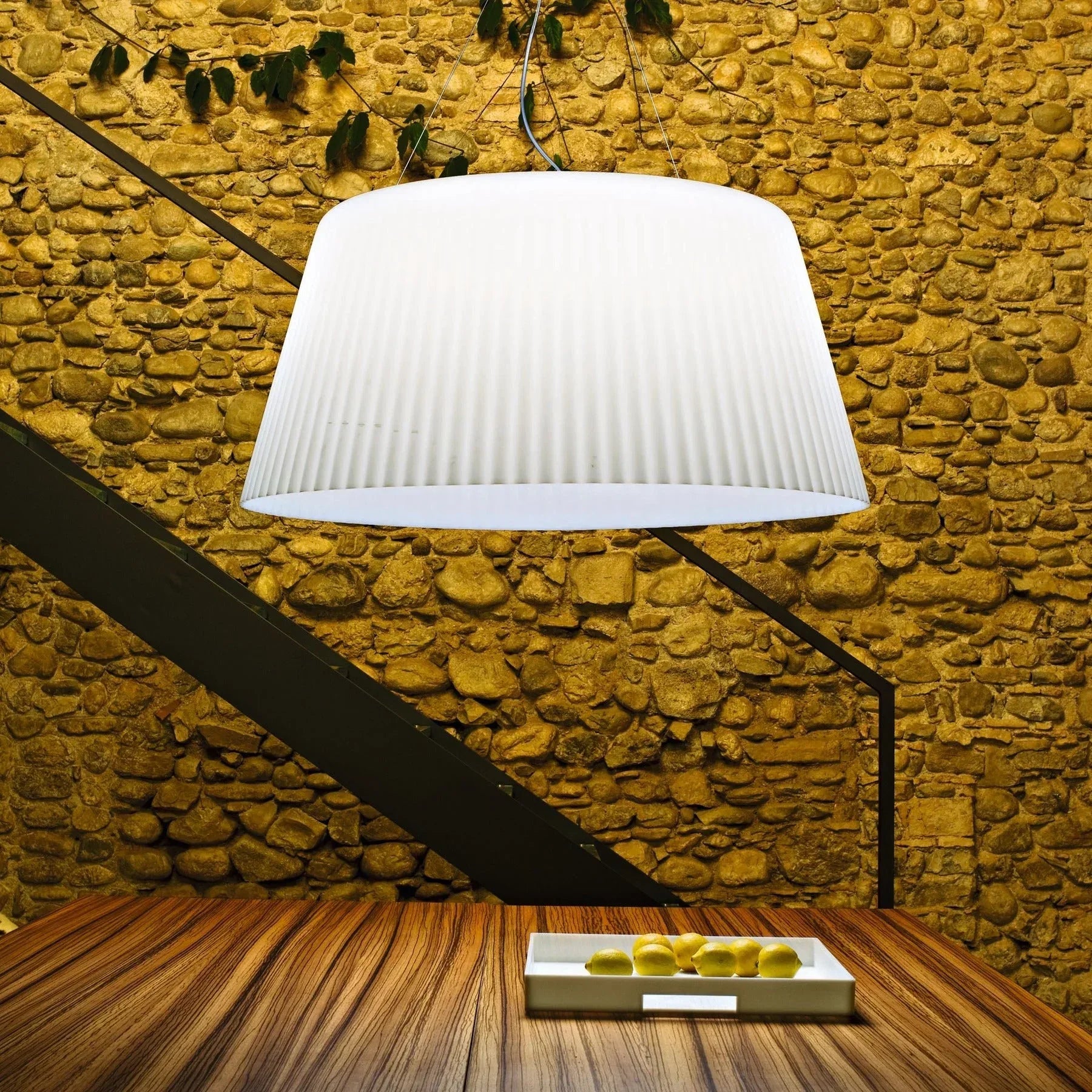 Serralunga Lampa-Daria Pendelleuchte Neutral Weiß Groß