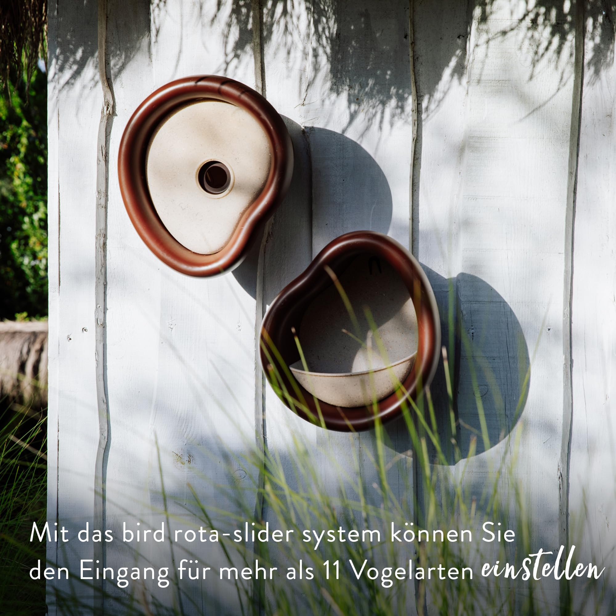 elho Organic Vogelhaus 25cm Nistkasten Chestnut Brown
