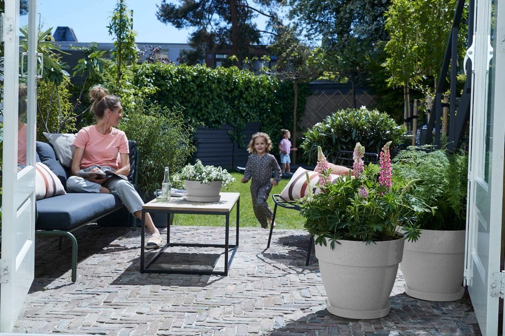 elho Vibia Campana Schale 34 cm Pflanzschale Living Beton frostbeständig