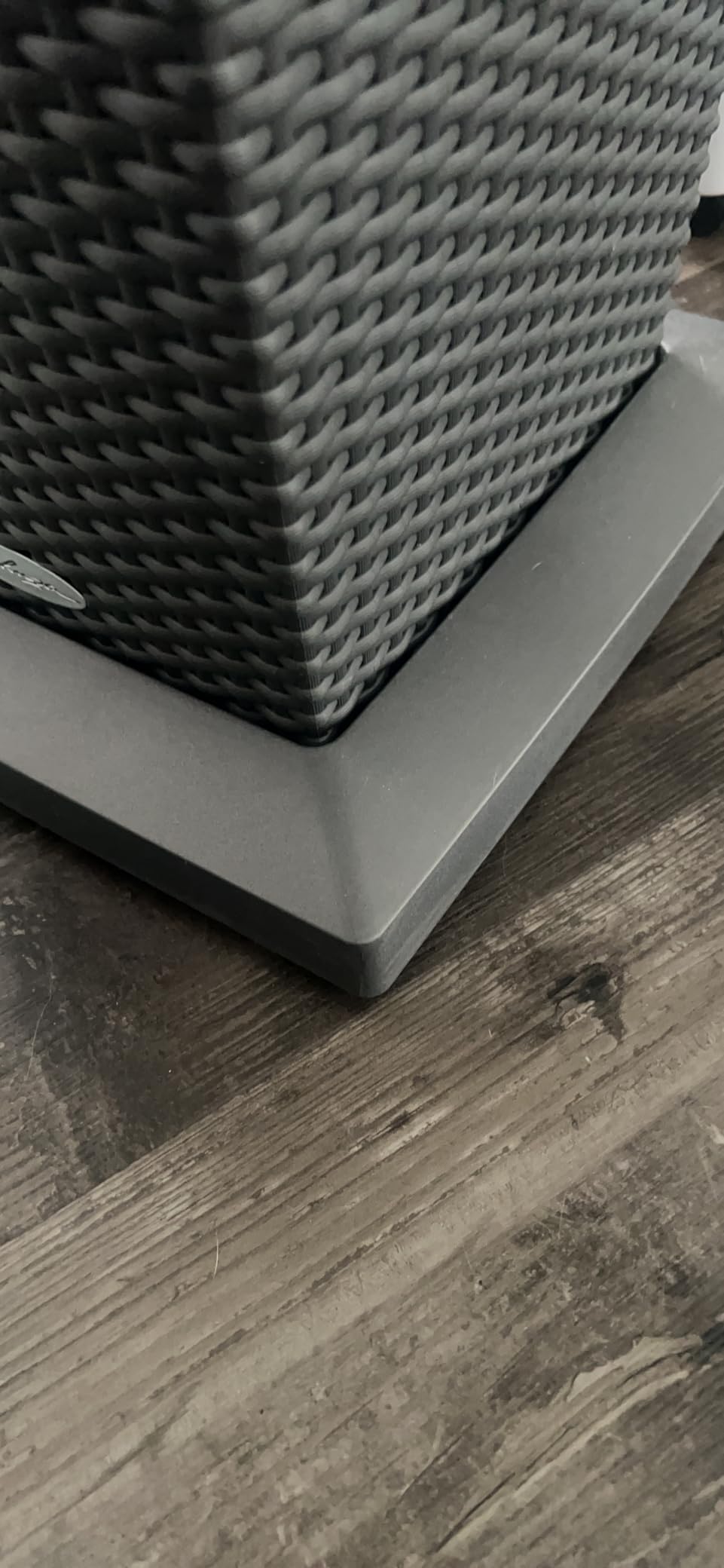 Lechuza Classico Rolluntersetzer Schwarz für 43 Pflanzroller