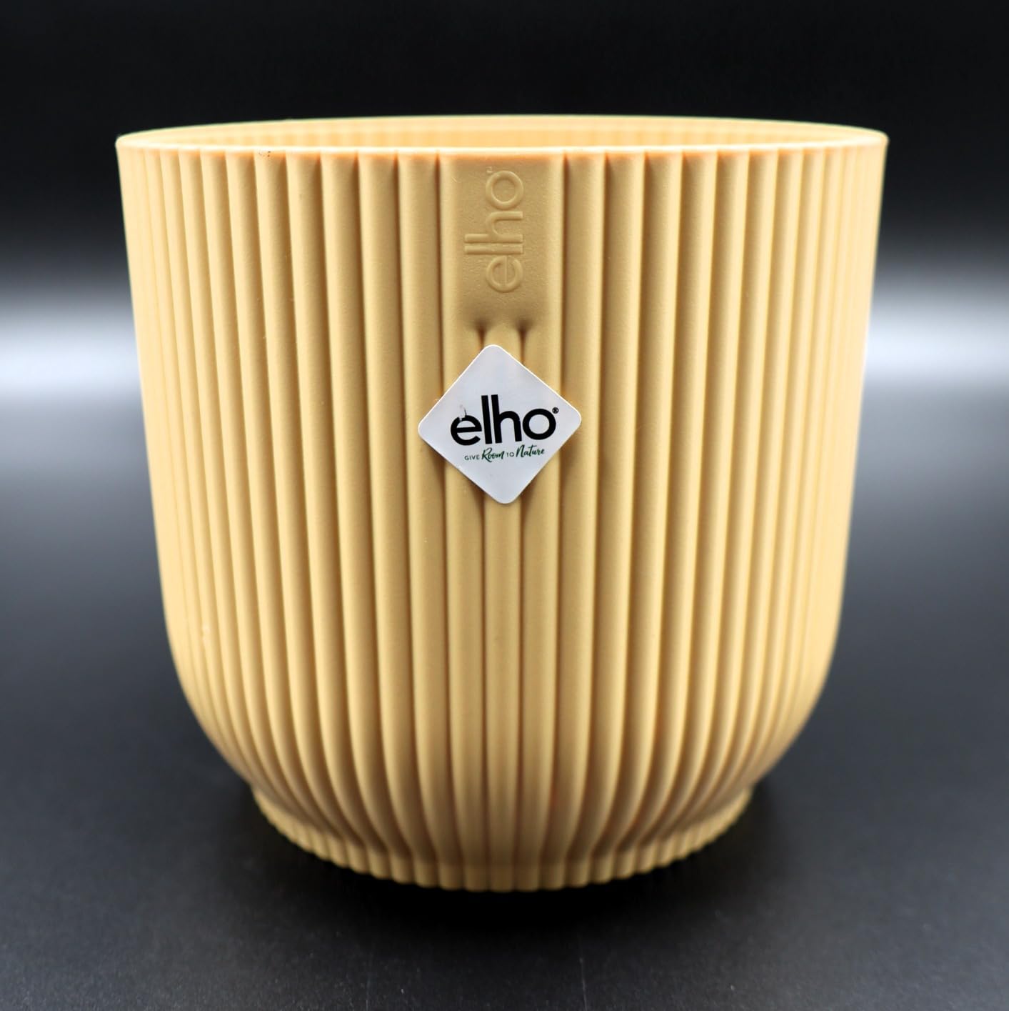 elho Vibes Blumentopf Mini 7cm buttergelb rund für innen