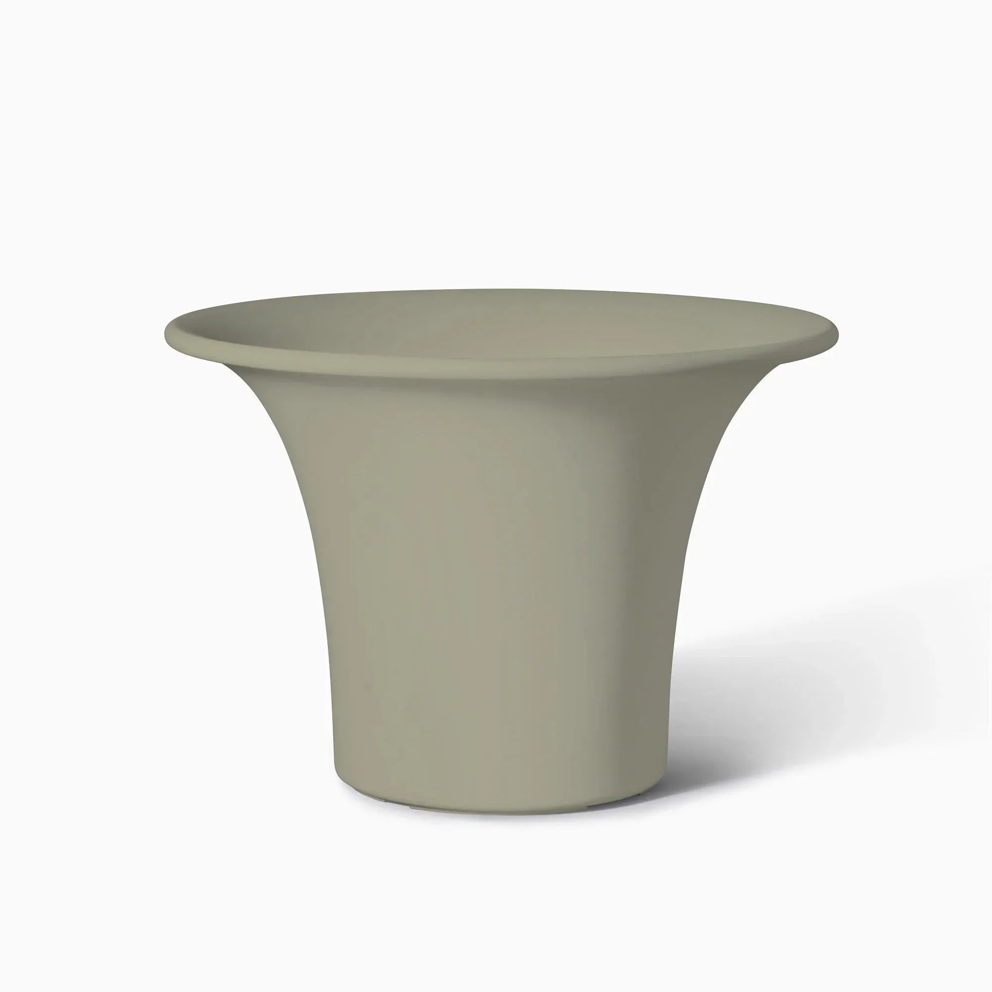 Serralunga Cone Pflanztopf Weiß Oversize