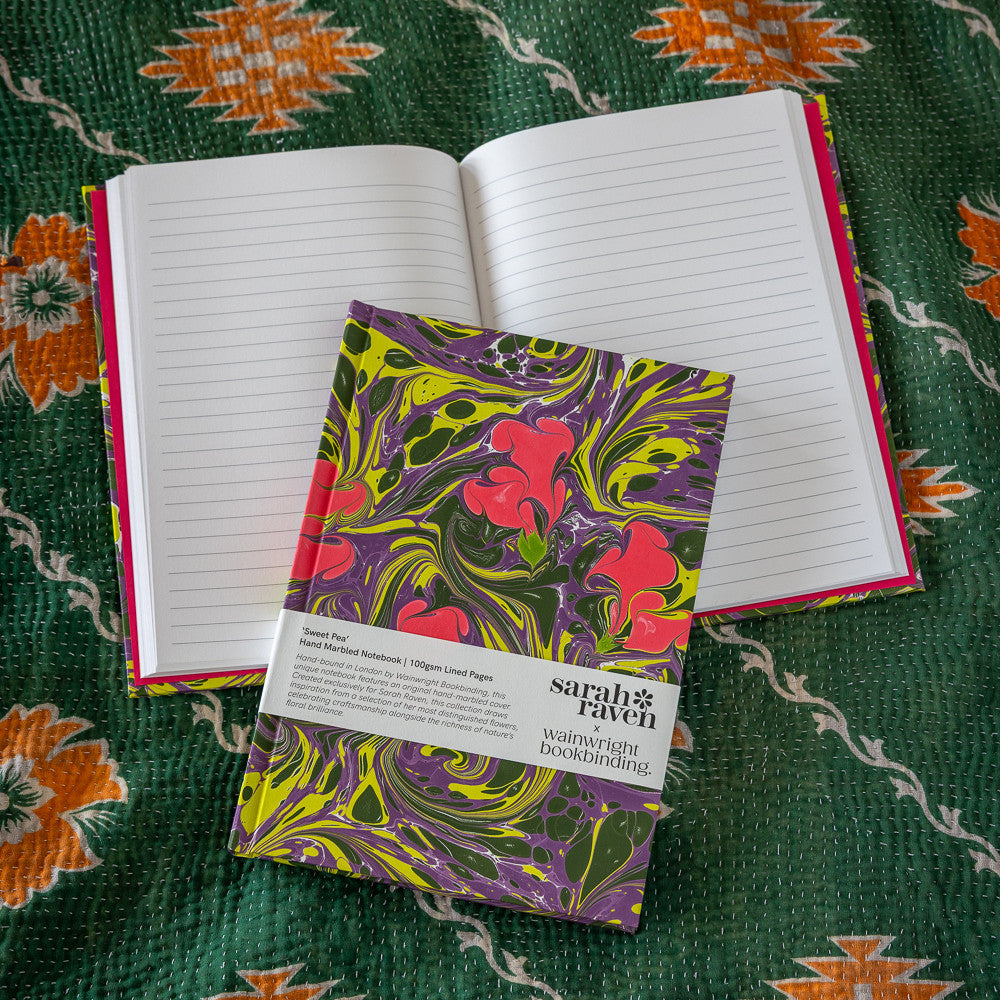 Sarah Raven Garden Notizbuch Allium liniert 160 Seiten