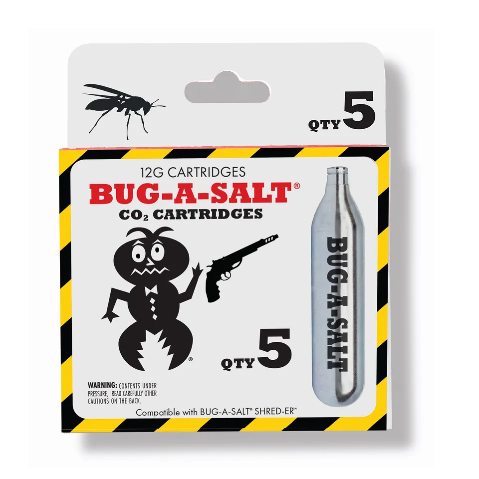 Bug-A-Salt Ammo SHRED-ER CO2-Kartuschen 5er 12g