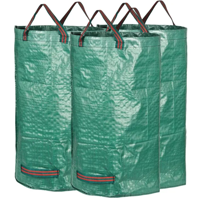 GardenMate Gartensäcke PP-Gewebe Gartensack 120 L 3er Set
