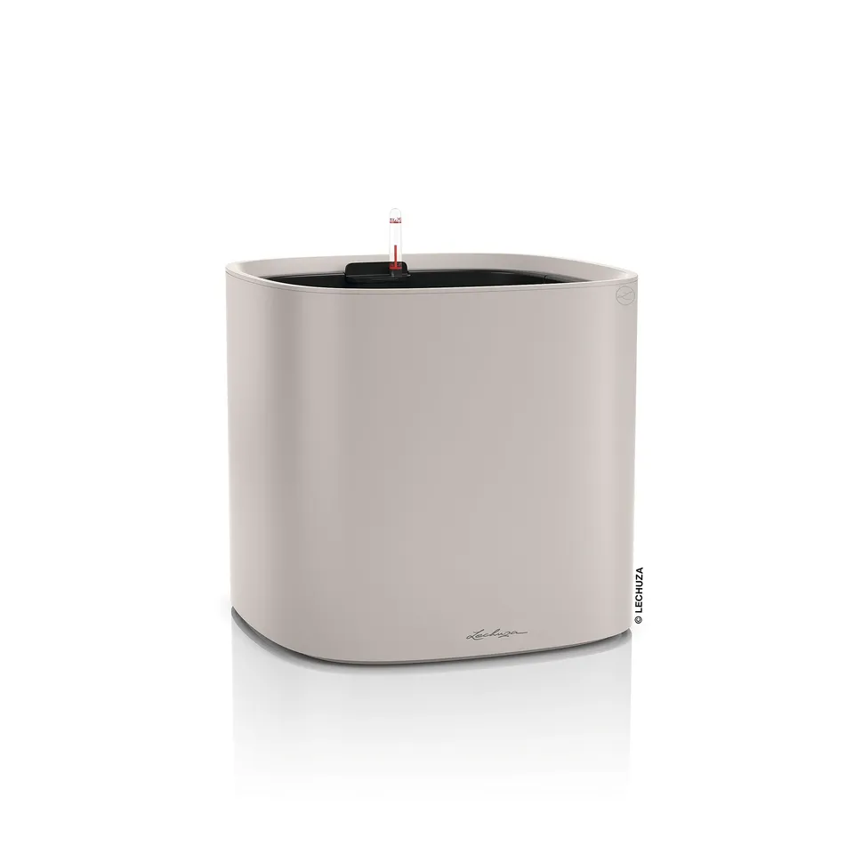 Lechuza Pila Planter 35 sandbraun mit Bewässerung