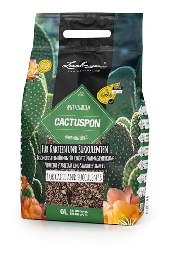 Lechuza Cactuspon Pflanzsubstrat 6 Liter Kakteen