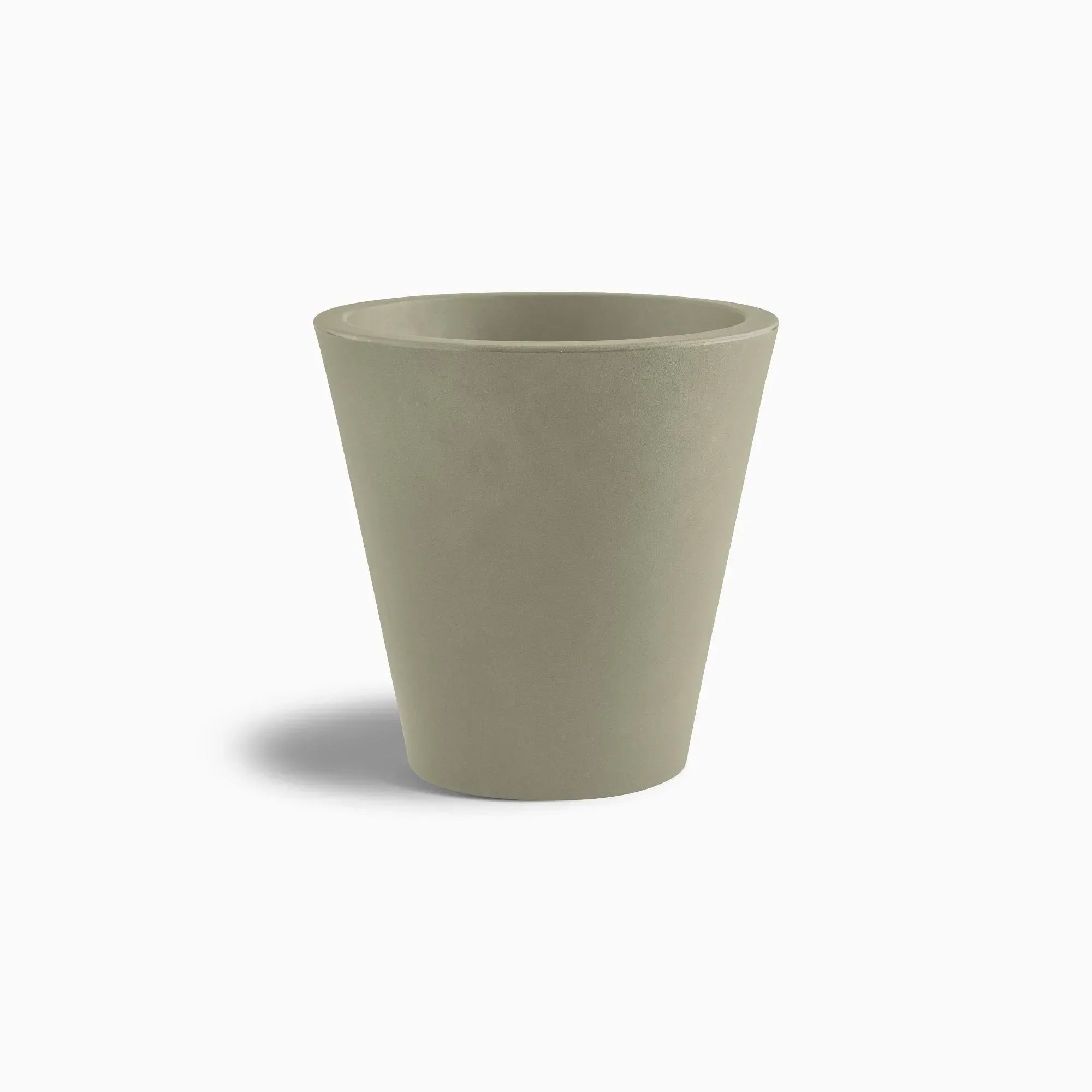 Serralunga New Pot Grande Pflanztopf Weiß 70x70x70