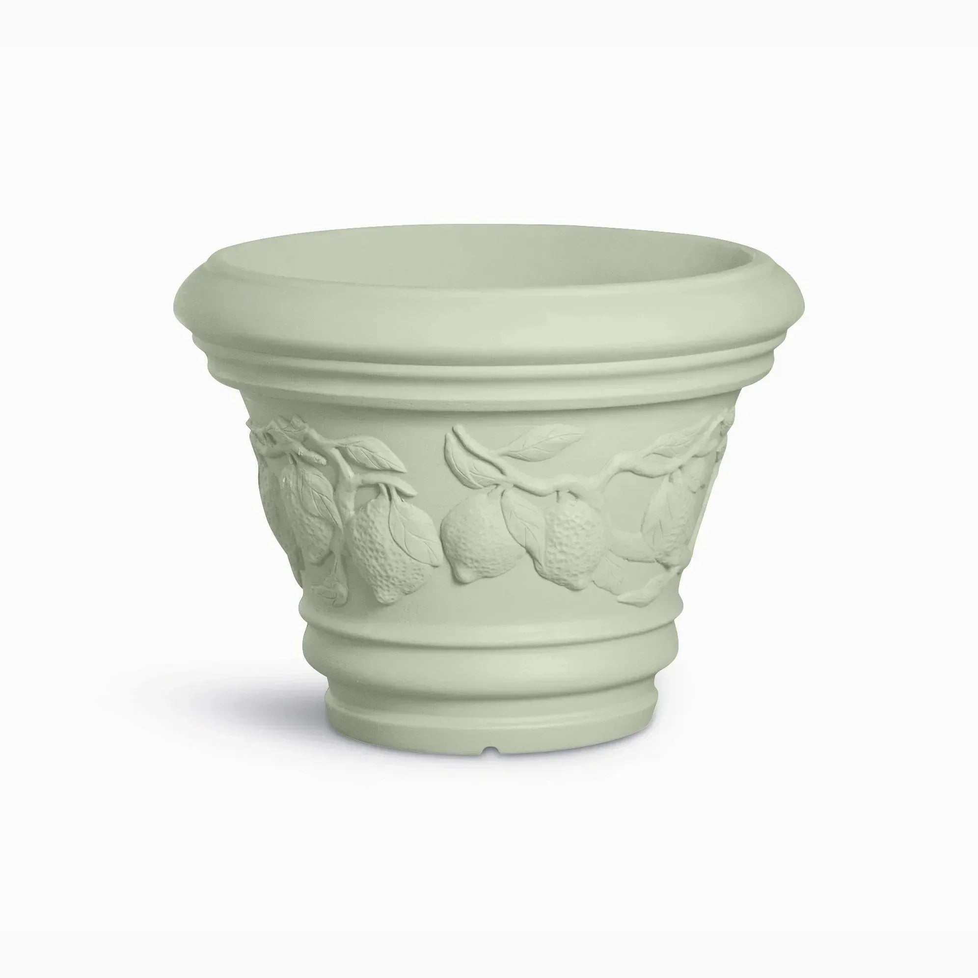 Serralunga Decorati Limoni Pflanztopf Tortora 52x52