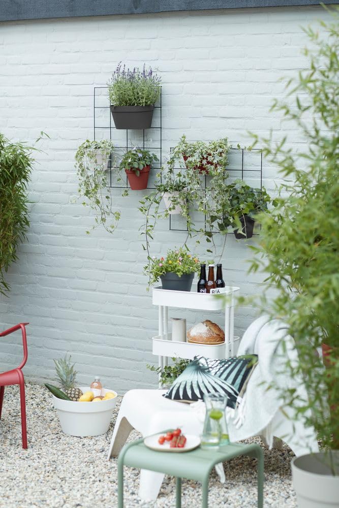 elho Loft Urban Green Wall Pflanztopf 15cm Weiß für Pflanzenwand