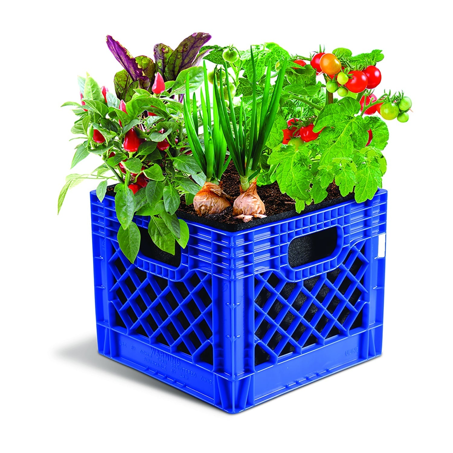 Smart Pot Milk Crate Liner Pflanzsack 30x30x30 cm