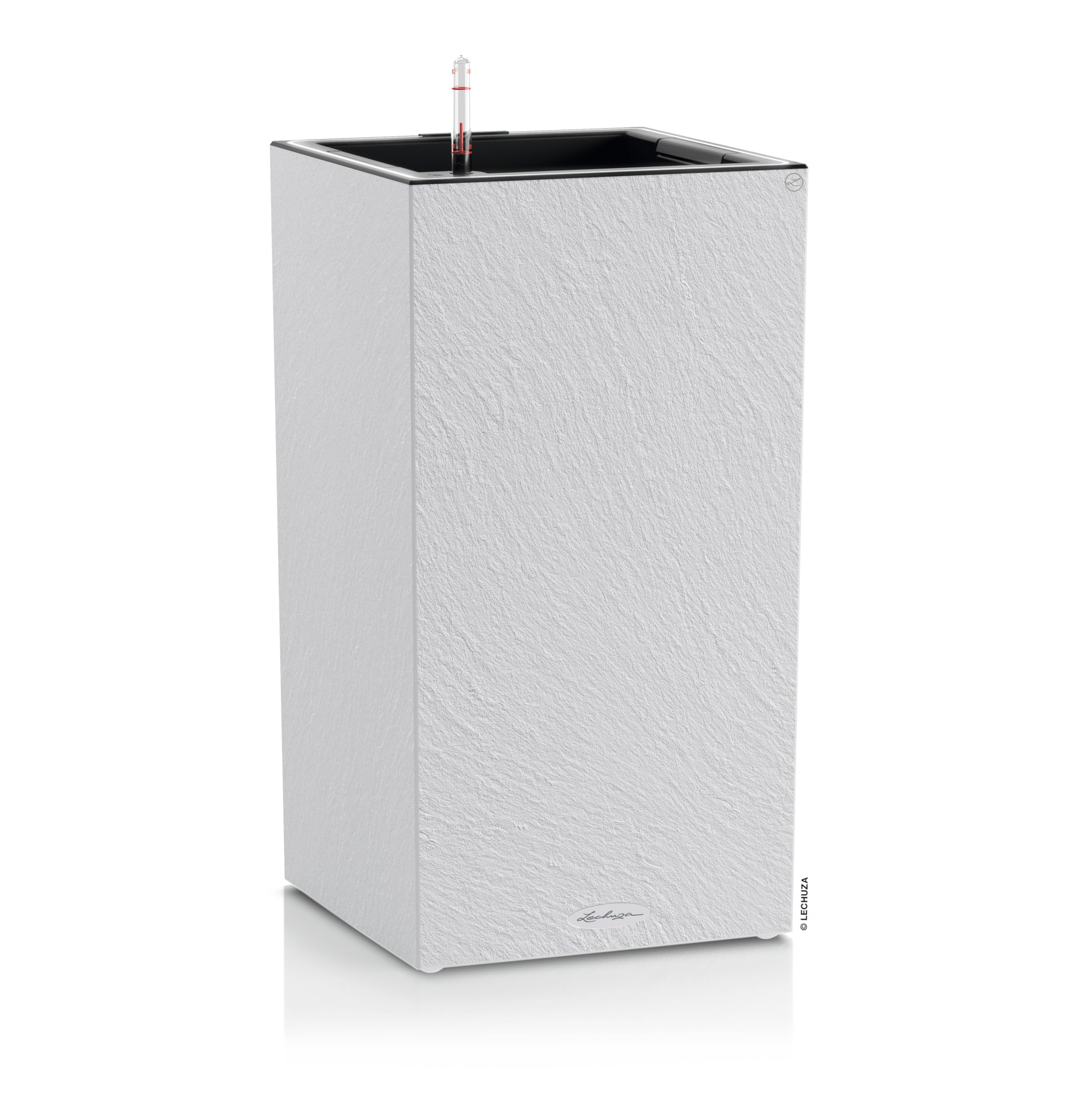 Lechuza Canto Slatestone Pflanzgefäß Dark Grey Bewässerung