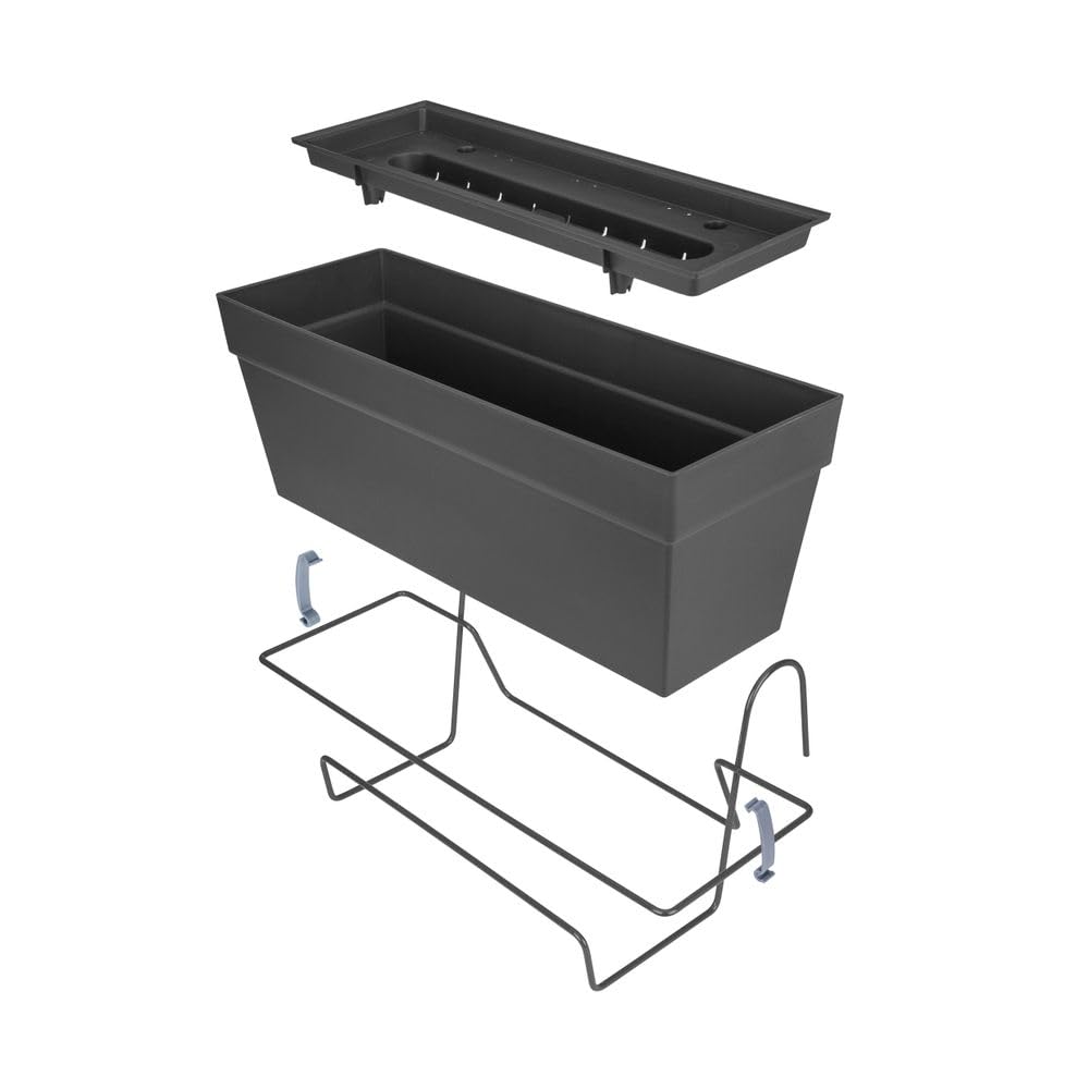 elho Loft Urban Balkonkasten Allin1 50 cm Anthrazit