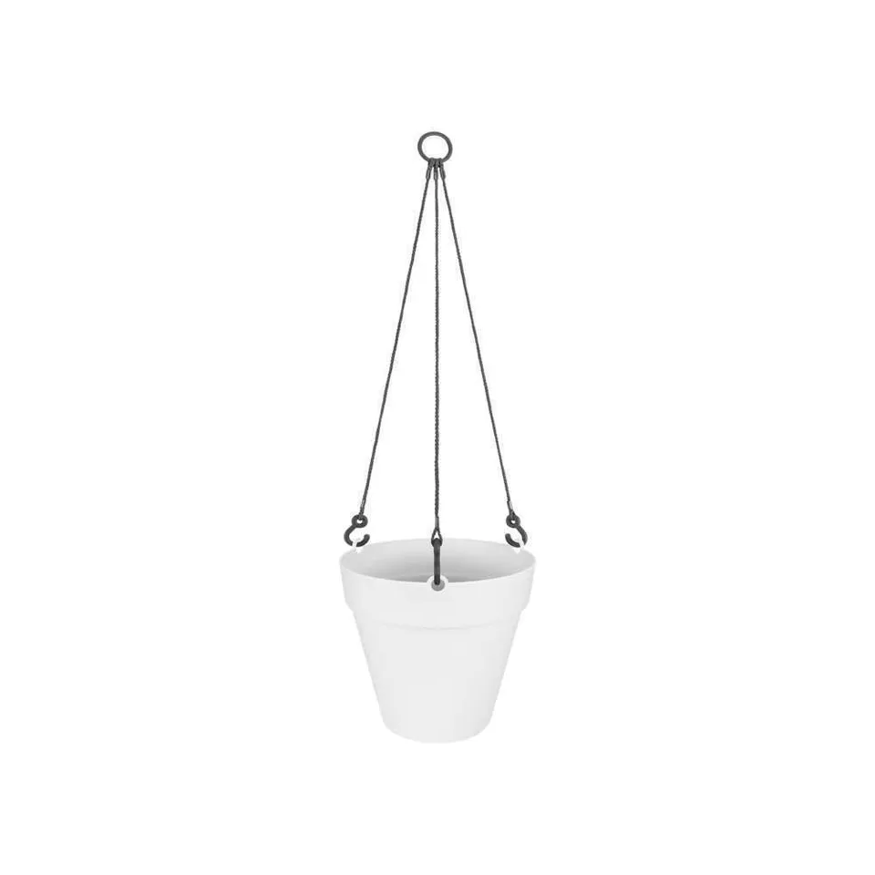 elho Loft Urban Hängeampel Weiß 20 mit Seil