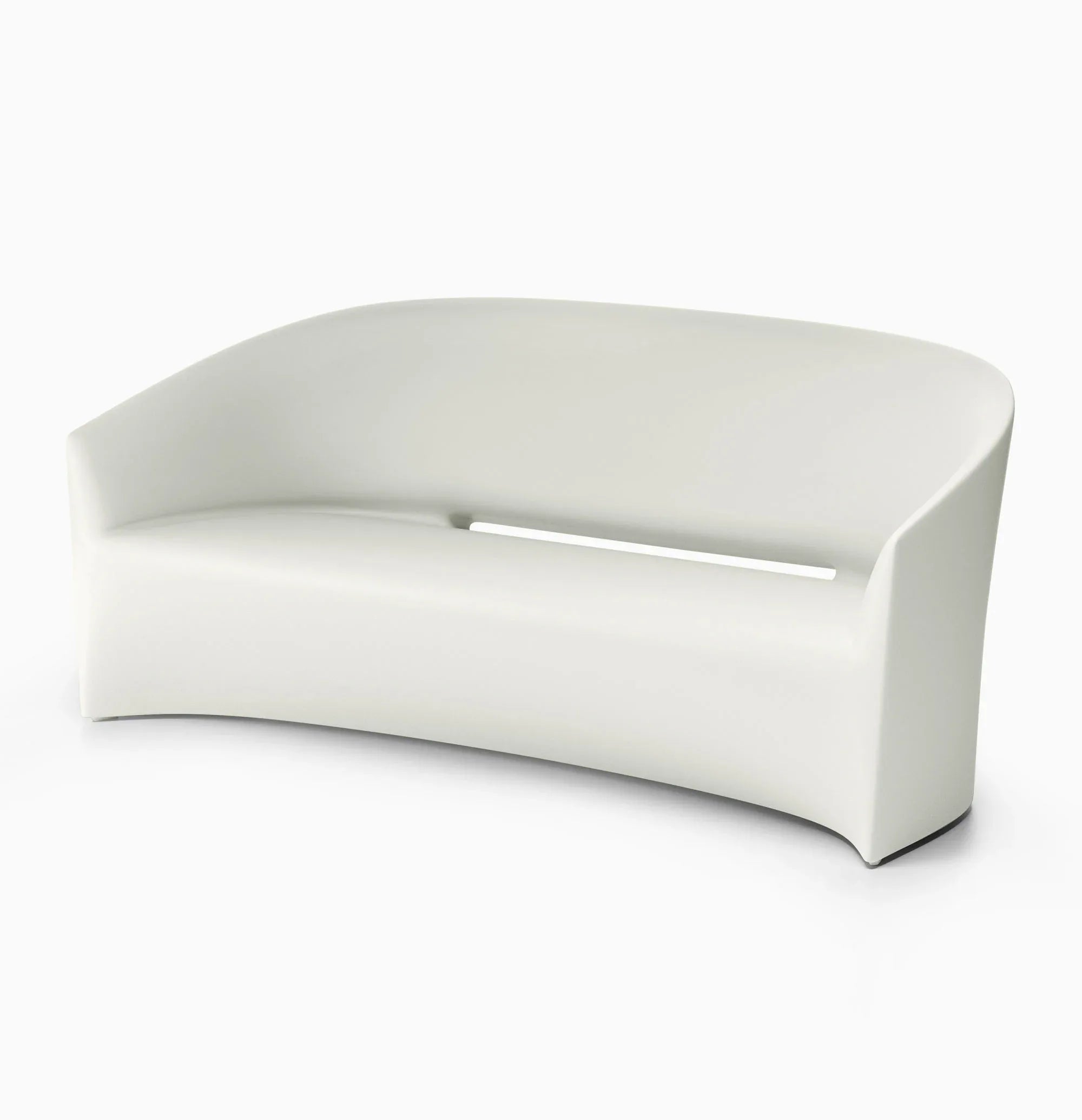 Serralunga Pine Beach Sofa Gartensofa Weiß rund