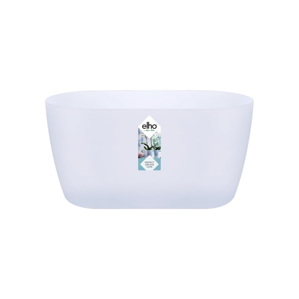 elho Brussels Orchidee Duo Blumentopf 25 cm transparent Doppel