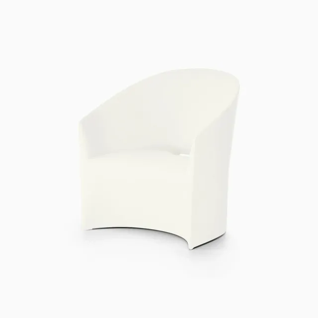Serralunga Pine Beach Sessel Weiss Outdoor Gartensessel