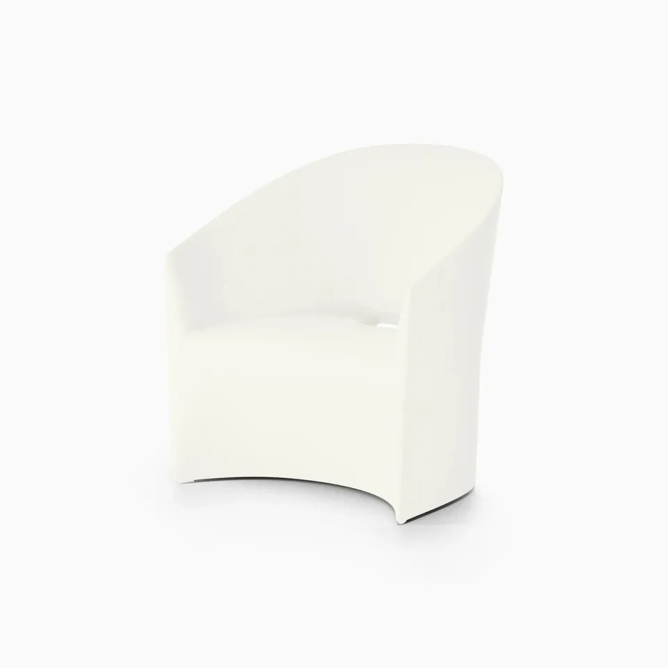 Serralunga Pine Beach Sessel Weiss Outdoor Gartensessel