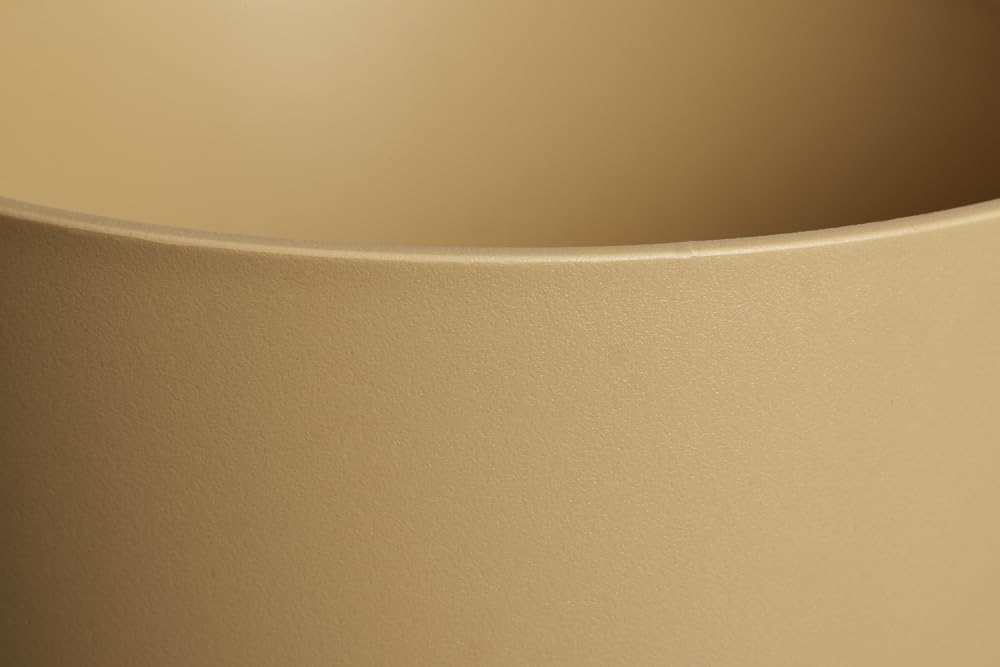 elho Greenville Rund 25 cm Blumentopf Goldener Sand frostbeständig