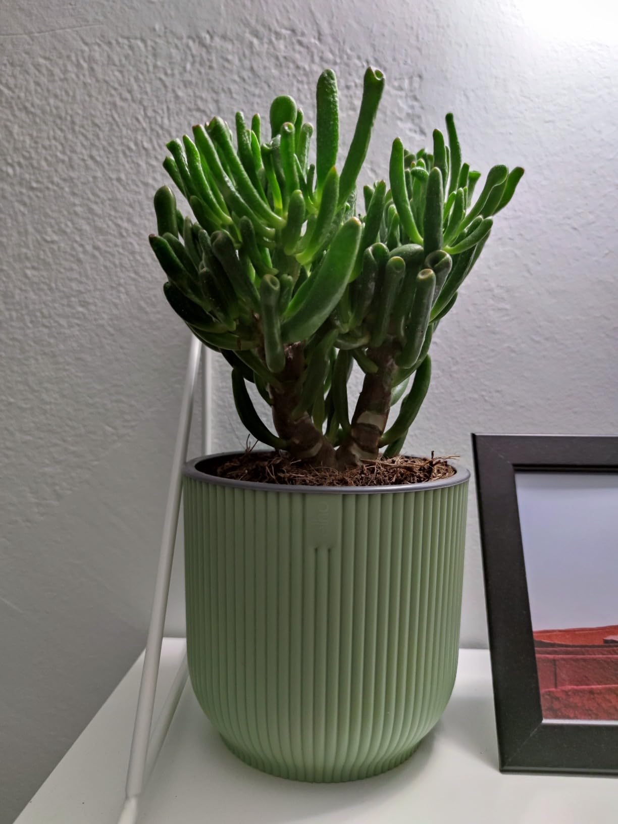elho Vibes Fold 22 cm Blumentopf Linen White für innen