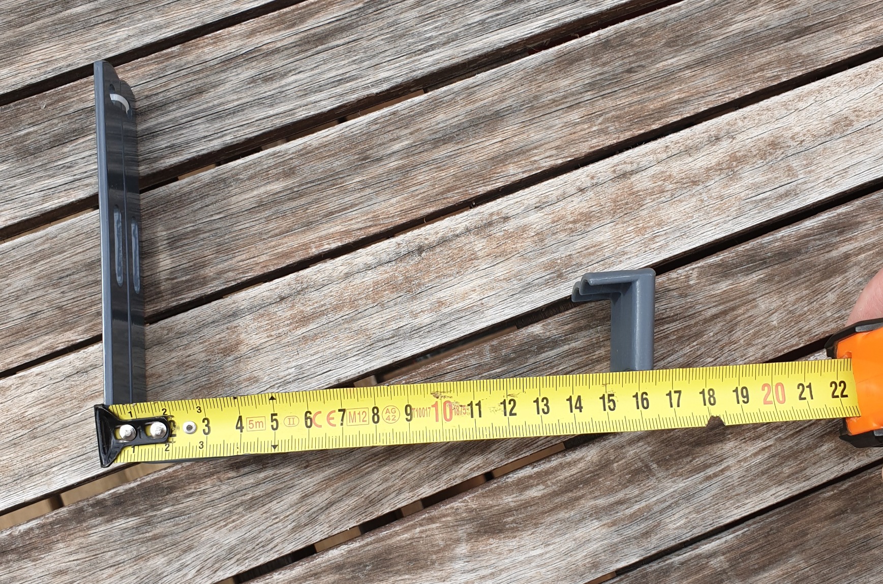elho Green Basics Wandhalter Metall Anthracite Balkon