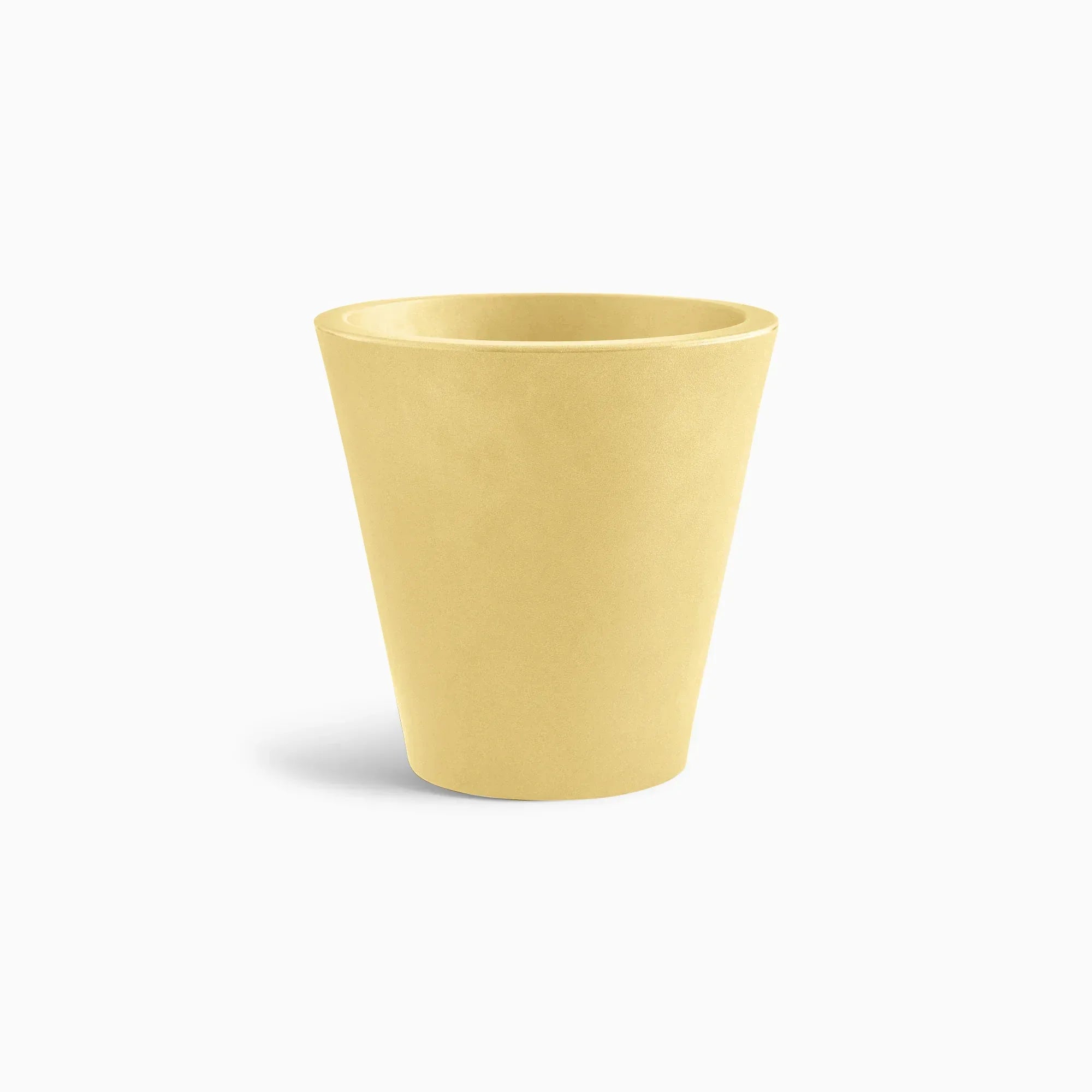 Serralunga New Pot Pflanztopf Weiß 28x28x28 konisch