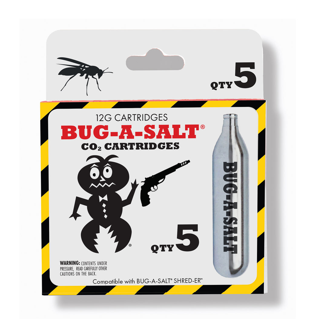 Bug-A-Salt Shred-Er CO2 Kartuschen 12-g 60 Stück