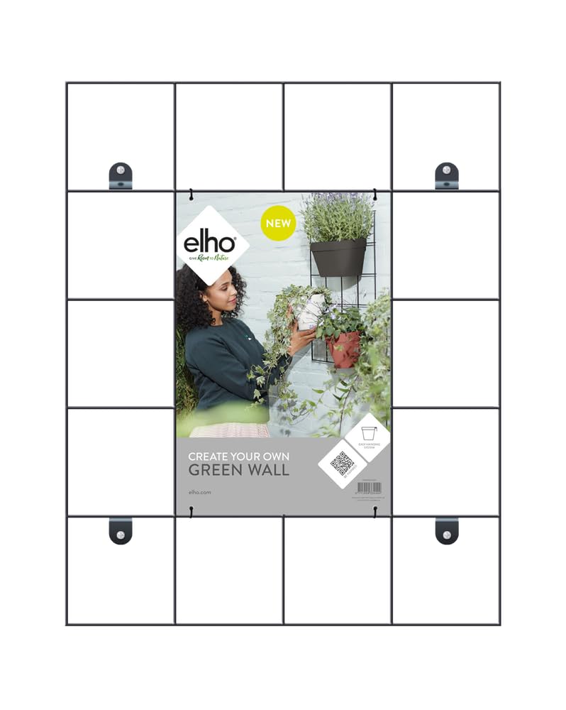 elho Loft Urban Green Wall Gestell Blumenregal 59 cm Schwarz