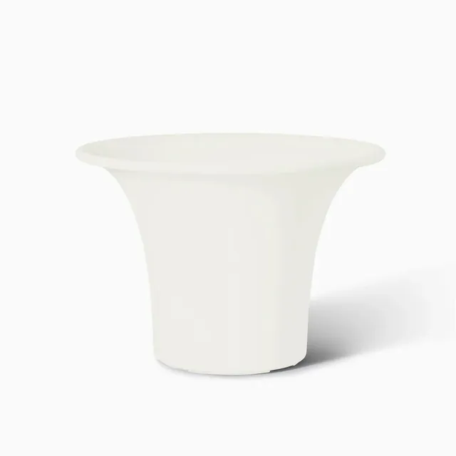 Serralunga Cone Pflanztopf Weiß Oversize