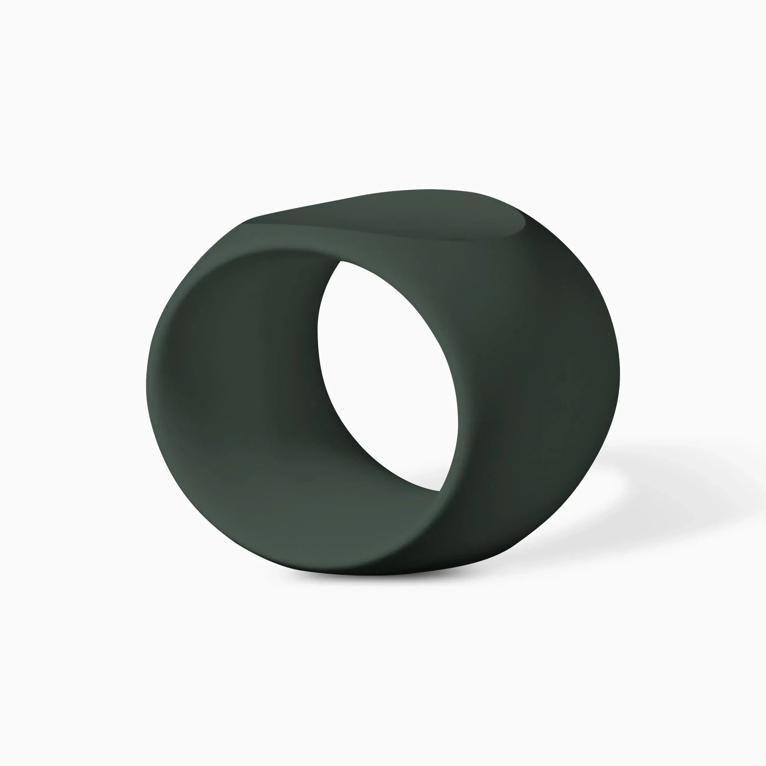 Serralunga Cero Hocker Weiß rund Outdoor Polyethylen