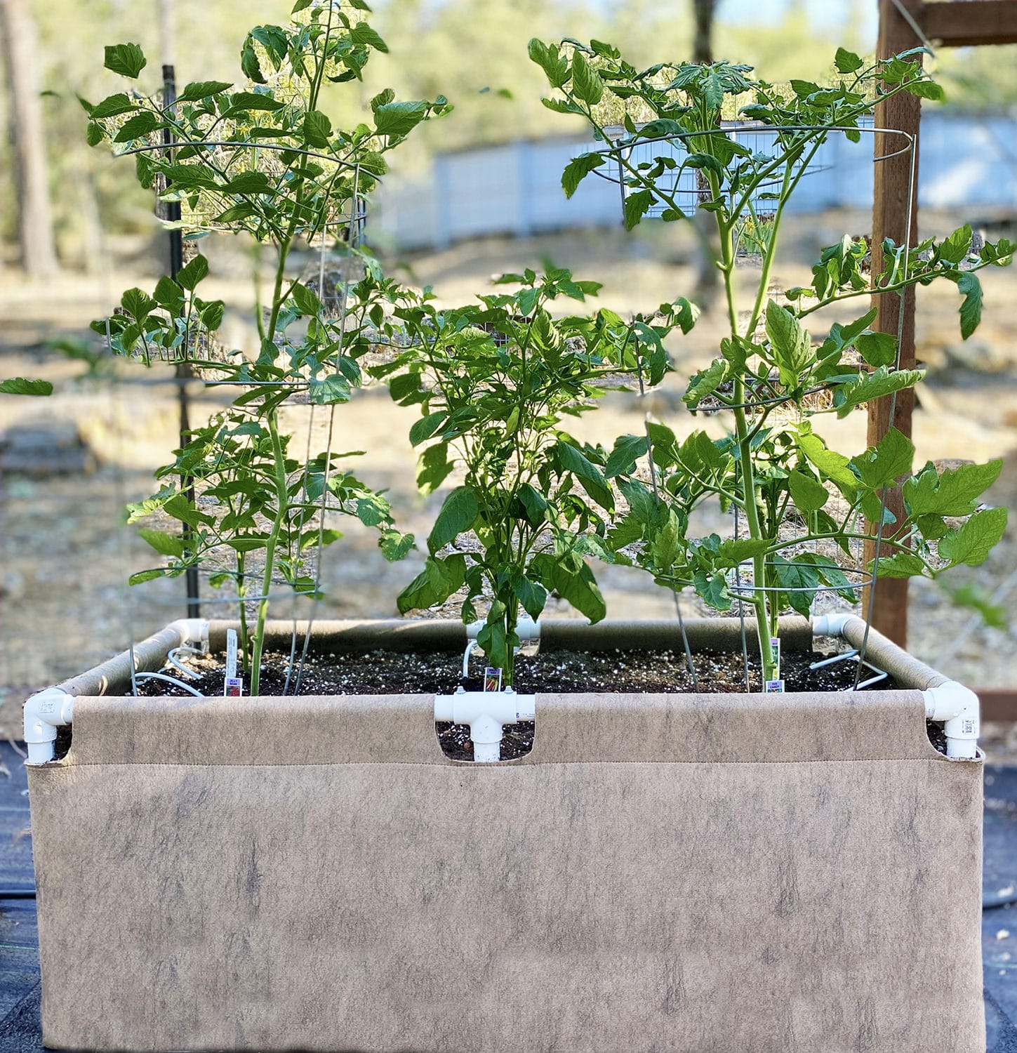 Smart Pot Urban Raised Bed Hochbeet 2x4 Stoff mit PVC-Gestell