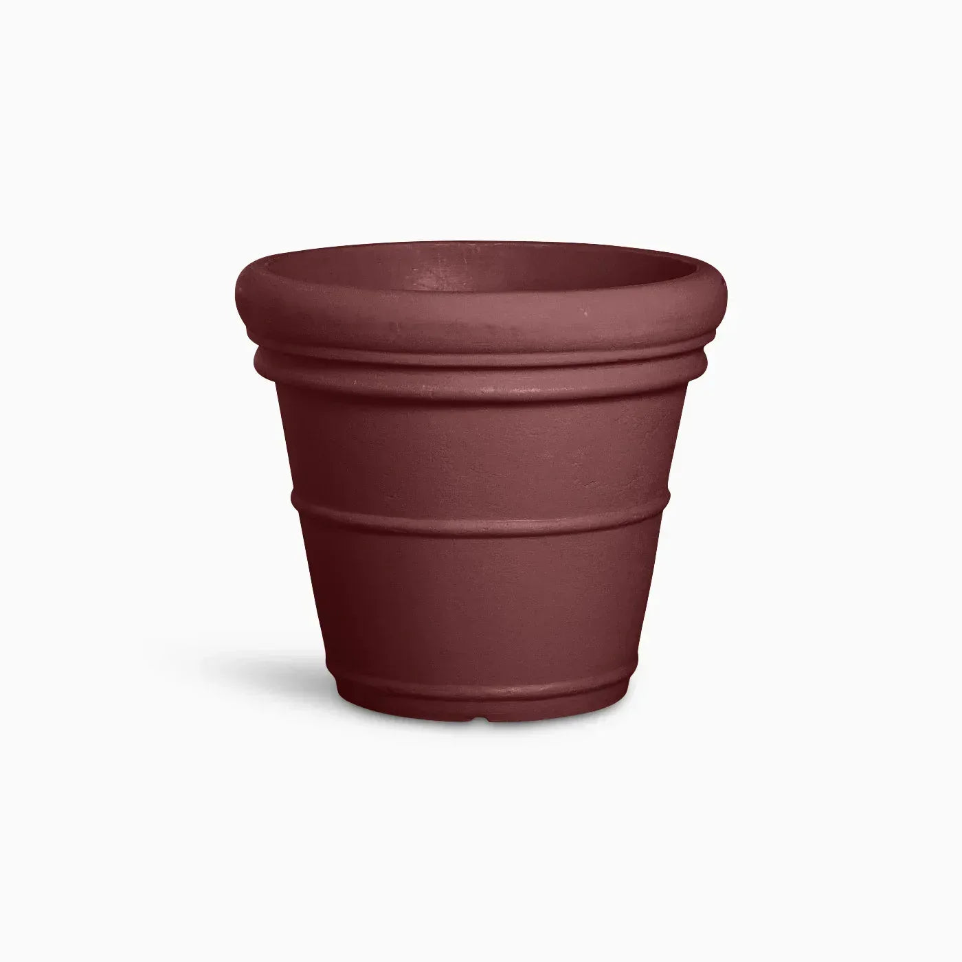 Serralunga Neoclassic Doppio Bordo Pflanztopf Tortora 45x45x40