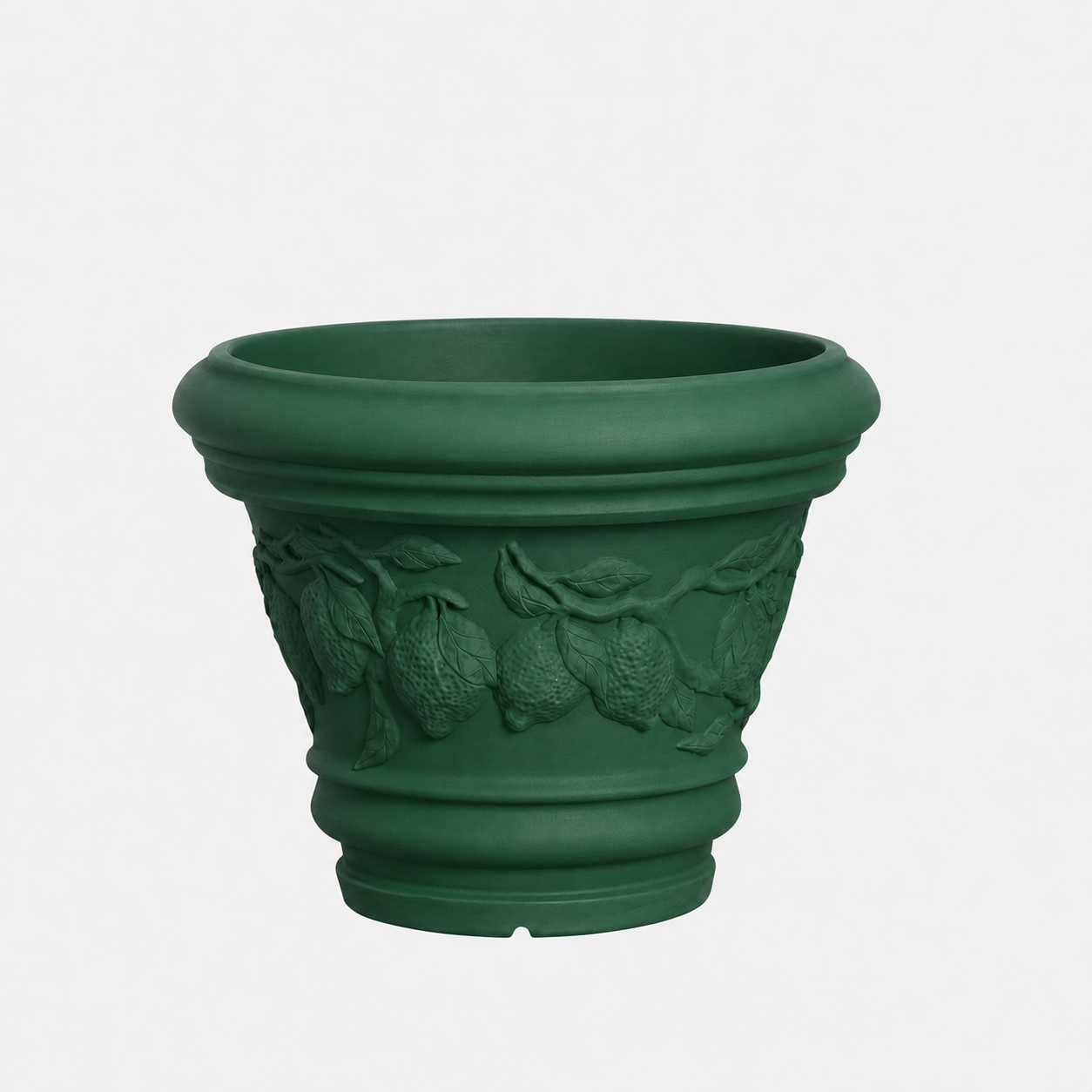 Serralunga Decorati Limoni Pflanztopf Tortora 52x52