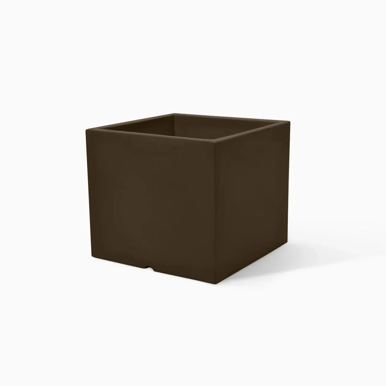 Serralunga Cubotti Deep Pflanztopf Weiß 50x50x45