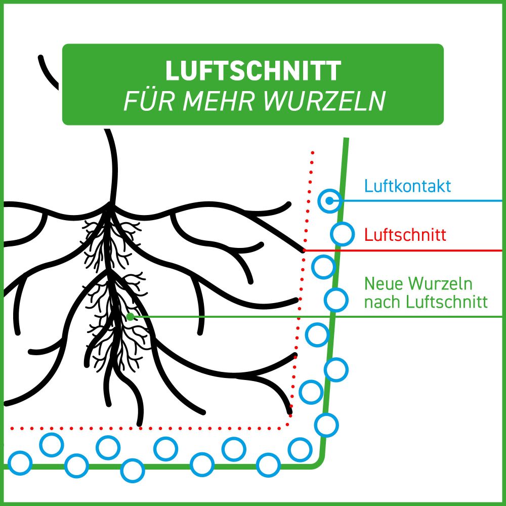 GardenMate Pflanzsäcke Hochbeet Vlies 400L 1 Stück Gemüse